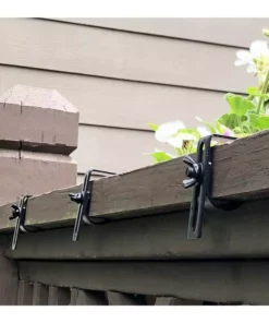 Vigoro Adjustable Window Planter Box Single Metal Bracket -Vigoro sales Store black metal vigoro plant hangers 51472 fa 1000