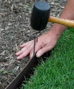 Vigoro 20 ft. Premium Black Composite Edging -Vigoro sales Store black vigoro brick edging 903002vg 1f 1000