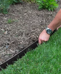 Vigoro 20 ft. Premium Black Composite Edging -Vigoro sales Store black vigoro brick edging 903002vg fa 1000