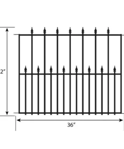 Vigoro sales Store -Vigoro sales Store black vigoro garden fencing 860374 40 1000