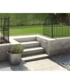 Vigoro Empire 30 in. x 36 in. Black Steel Fence Panel -Vigoro sales Store black vigoro garden fencing 860374 44 1000