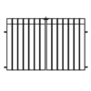 Vigoro 37.2 in. H x 55.7 in. W Steel 3-Rail Garden Fence Gate