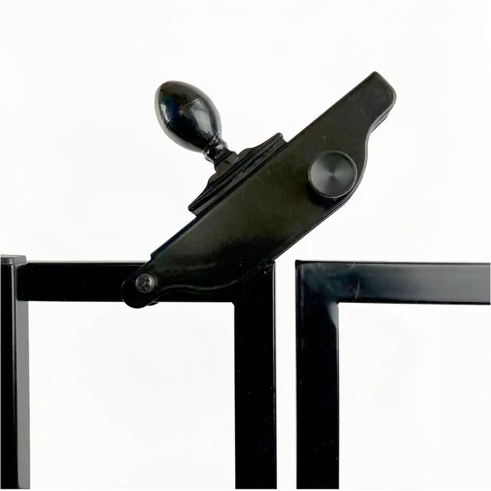 Vigoro 37.2 in. H x 55.7 in. W Steel 3-Rail Garden Fence Gate 10 Vigoro 37.2 in. H x 55.7 in. W Steel 3-Rail Garden Fence Gate - Image 8