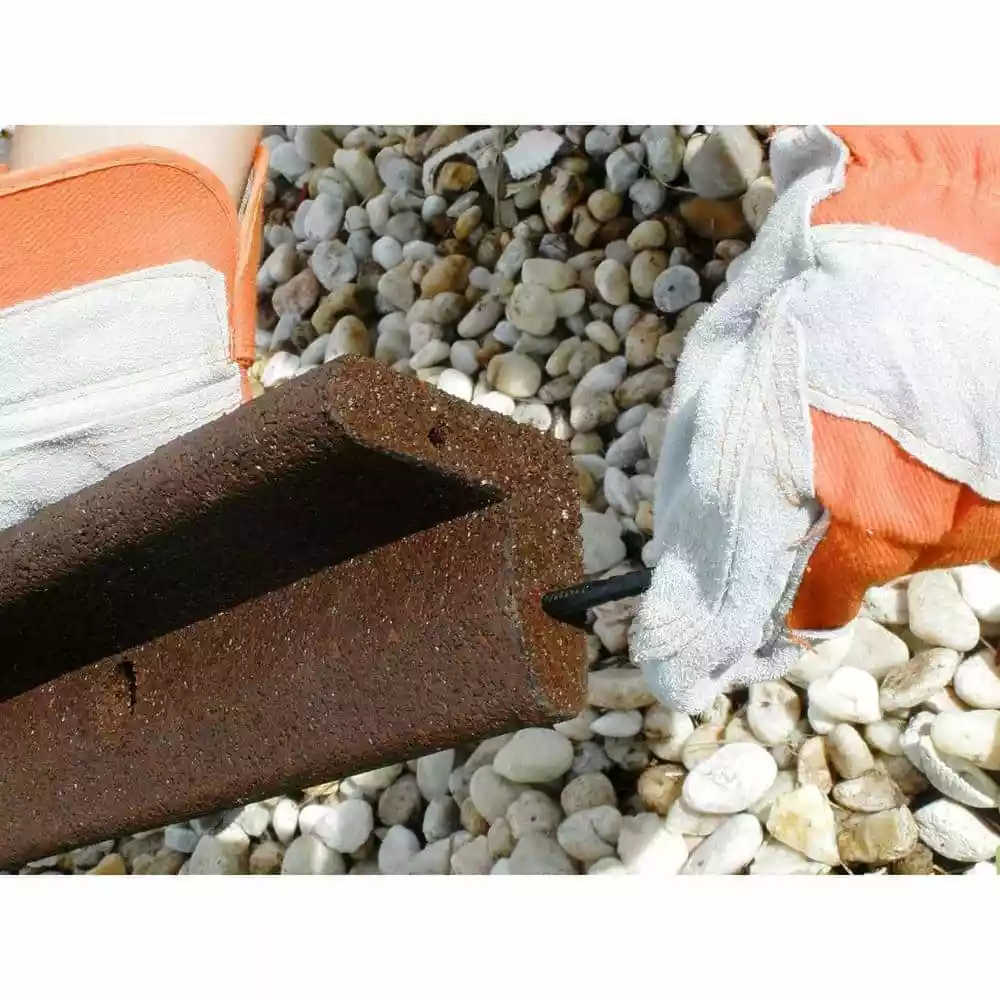 Vigoro EcoBorder 4 ft. Black Rubber Landscape Edging (48-Count/Pallet) 7 Vigoro EcoBorder 4 ft. Black Rubber Landscape Edging (48-Count/Pallet) - Image 5