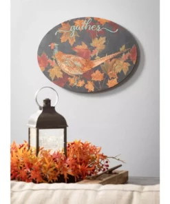 SULLIVANS 10.5 in. Black Speckled Lantern with LED Pillar Candle -Vigoro sales Store blacks sullivans outdoor lanterns sea44237ln 1f 1000