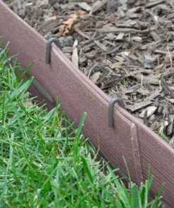 Vigoro 20 ft. Premium Brown Composite Edging -Vigoro sales Store brown vigoro brick edging 903001vg 66 1000