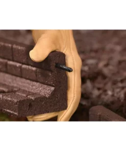 Vigoro 4 ft. Brown No-Dig Rubber Landscape Edging (6-Pack) -Vigoro sales Store brown vigoro rubber edging dcbfe4bn6 1f 1000