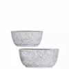 SULLIVANS Gray Cement Flower Pot (Set of 2) -Vigoro sales Store cement sullivans plant pots cmt1133 64 1000