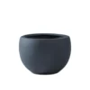 KANTE 8 in. H Charcoal Concrete and Fiberglass Round Bowl Planter, Outdoor Indoor Large Planters Pots with Drainage -Vigoro sales Store charcoal kante plant pots rc0049a c60121 64 1000