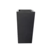 KANTE 28 in. Tall Charcoal Lightweight Concrete Rectangle Modern Outdoor Planter -Vigoro sales Store charcoal kante plant pots rf0002c c60121 64 1000