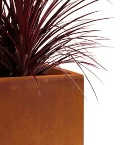 KANTE 16in.H Square Faux Weathering Steel Finish Lightweight Concrete Durable Elegant Planter w/Drainage Hole, Home and Garden 14 KANTE 16in.H Square Faux Weathering Steel Finish Lightweight Concrete Durable Elegant Planter w/Drainage Hole, Home and Garden -Vigoro sales Store faux weathering steel kante plant pots rf0001c c91942 44 1000