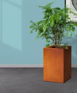 KANTE 16 in. H Faux Weathering Steel Finish Concrete Square, Modern Outdoor/Indoor Lightweight Planter Pot with Drainage Hole 14 KANTE 16 in. H Faux Weathering Steel Finish Concrete Square, Modern Outdoor/Indoor Lightweight Planter Pot with Drainage Hole -Vigoro sales Store faux weathering steel kante plant pots rf0007b c91942 1f 1000