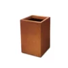 KANTE 16 in. H Faux Weathering Steel Finish Concrete Square, Modern Outdoor/Indoor Lightweight Planter Pot with Drainage Hole -Vigoro sales Store faux weathering steel kante plant pots rf0007b c91942 64 1000