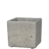 SULLIVANS Gray Cement Square Planter -Vigoro sales Store gray sullivans plant pots cmt1091 64 1000