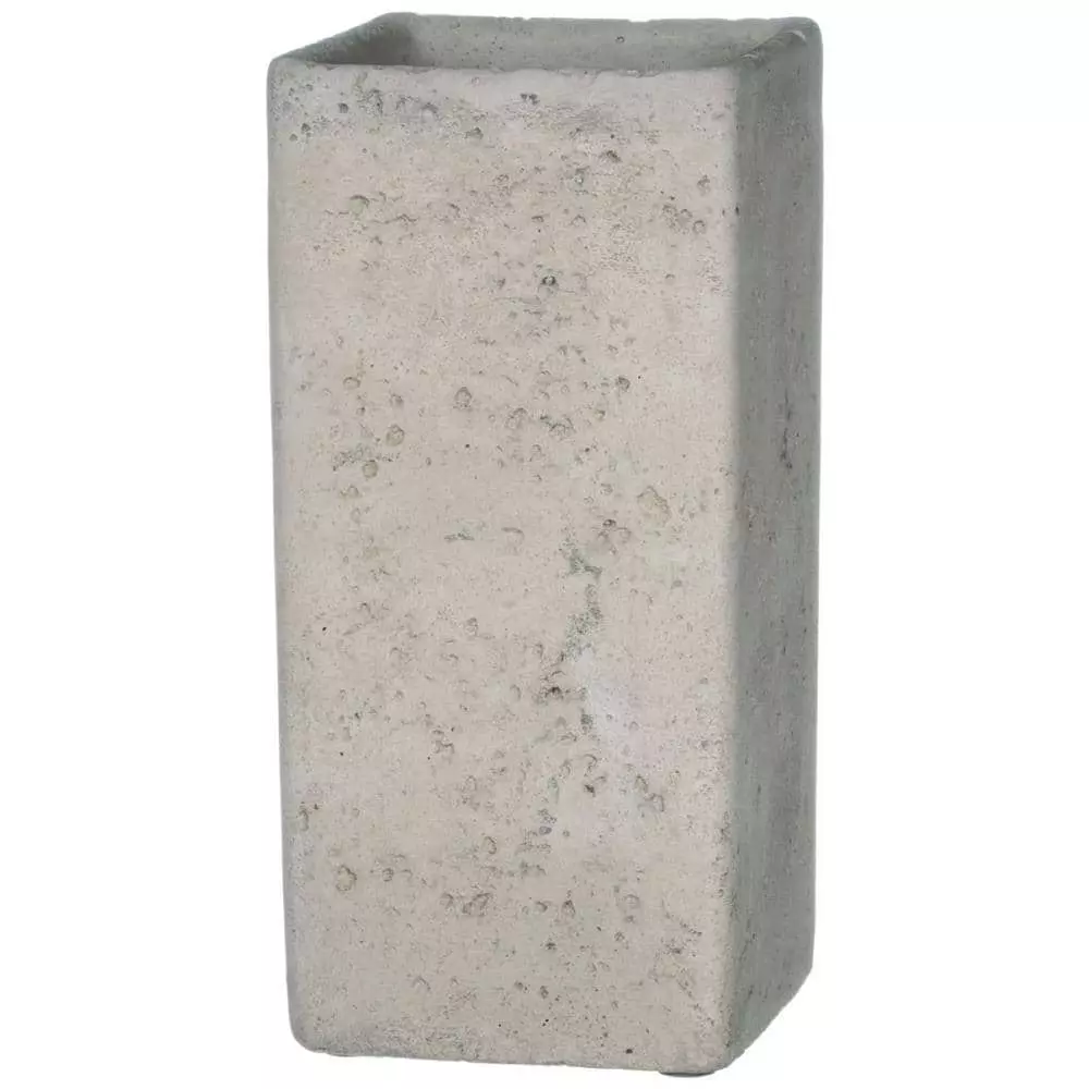SULLIVANS Gray Cement Square Planter 3 SULLIVANS Gray Cement Square Planter