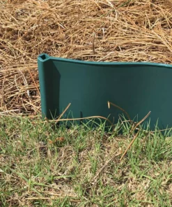 Vigoro 2 ft. W x 0.25 in. L Green Plastic Easy Edging -Vigoro sales Store green vigoro plastic edging 51034 1f 1000