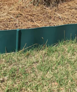 Vigoro 2 ft. W x 0.25 in. L Green Plastic Easy Edging -Vigoro sales Store green vigoro plastic edging 51034 44 1000