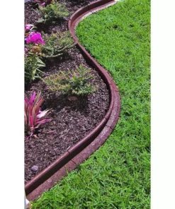 Vigoro EcoBorder 4 ft. Green Rubber Landscape Edging (48-Count/Pallet) 21 Vigoro EcoBorder 4 ft. Green Rubber Landscape Edging (48-Count/Pallet) -Vigoro sales Store green vigoro rubber edging ecobrd gr 48 31 1000