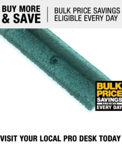 Vigoro EcoBorder 4 ft. Green Rubber Landscape Edging (6-Pack) -Vigoro sales Store green vigoro rubber edging ecobrd grn 6pk 77 1000