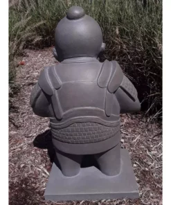 KANTE 19 in. H Sculpting Clay Lightweight Concrete/Fiberglass Indoor Outdoor Praying Standing Warrior Statue -Vigoro sales Store kante garden statues ospd0010a c70041 4f 1000