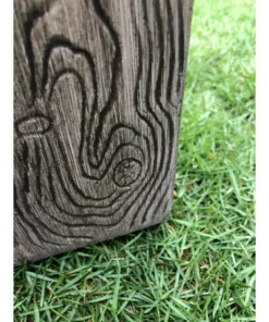 KANTE 31 in and 23 in. L Rectangular Lodgepole Concrete/Fiberglass Indoor Outdoor Elegant Long Planters (Set of 2) -Vigoro sales Store lodgepole kante plant pots osf0219ab c81051 1f 1000