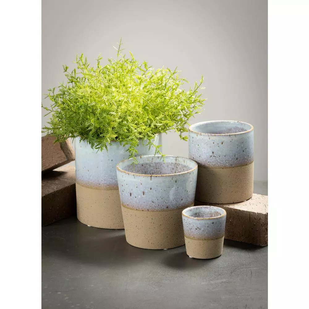 SULLIVANS Multi-Color Ceramic Planter (Set of 2) 4 SULLIVANS Multi-Color Ceramic Planter (Set of 2) - Image 2