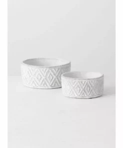 SULLIVANS Multi-Color Cement Planter (Set of 2)