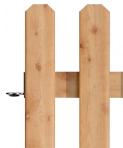 Vigoro 37.1 in. H x 45.35 in. W Cedar Garden Fence Panel -Vigoro sales Store natural cedar wood vigoro garden fencing 860664 1d 1000