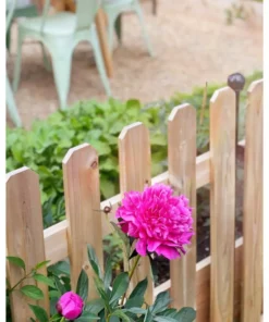 Vigoro 37.1 in. H x 45.35 in. W Cedar Garden Fence Panel -Vigoro sales Store natural cedar wood vigoro garden fencing 860664 4f 1000