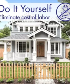 Vigoro 37.1 in. H x 45.35 in. W Cedar Garden Fence Panel -Vigoro sales Store natural cedar wood vigoro garden fencing 860664 fa 1000