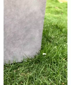 KANTE Set of 3 Lightweight Modern Square Outdoor Planters, 16 in., 12 in. and 10 in. Tall, Natural Concrete -Vigoro sales Store natural concrete kante plant pots rf0001abcc80021 fa 1000