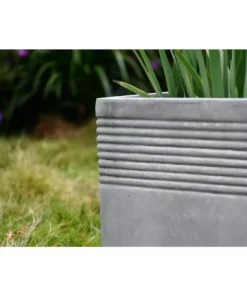 KANTE Small 15 in. Tall Natural Lightweight Concrete Modern Square Outdoor Planter -Vigoro sales Store natural concrete kante plant pots rf0128b c80021 1f 1000