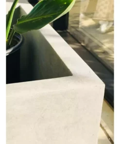 KANTE 37.4 in. L Natural Lightweight Concrete Modern Square Outdoor Planter 9 KANTE 37.4 in. L Natural Lightweight Concrete Modern Square Outdoor Planter -Vigoro sales Store natural concrete kante plant pots rf0151a c80021 4f 1000