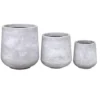 KANTE 17.3 in. Tall Natural Lightweight Concrete Footed Tulip Outdoor Round Planter (Set of 3) -Vigoro sales Store natural kante plant pots rf2015022bcd c80021 64 1000