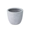 KANTE 12 in. Tall Slate Gray Lightweight Concrete Round Modern Outdoor Planter -Vigoro sales Store slate gray kante plant pots rc0050b c60611 64 1000