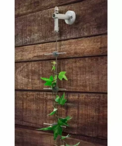 Vigoro 8 ft. Stainless Steel Wire Rope Plant Trellis -Vigoro sales Store stainless steel vigoro tomato cages 822222 1f 1000