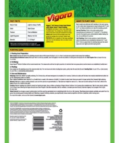 Vigoro 3 lbs. Tall Fescue Grass Seed Blend with Water Saver Seed Coating -Vigoro sales Store vigoro grass seed 25684 40 1000