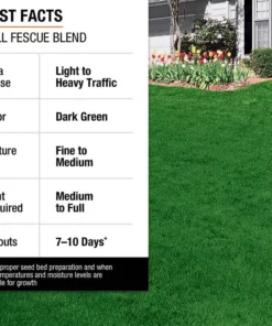 Vigoro 7 lbs. Tall Fescue Grass Seed Blend with Water Saver Seed Coating -Vigoro sales Store vigoro grass seed 25685 fa 1000