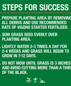 Vigoro 20 lbs. Tall Fescue Grass Seed Blend with Water Saver Seed Coating -Vigoro sales Store vigoro grass seed 25686 77 1000