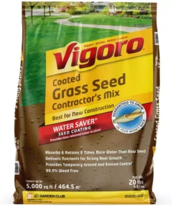 Vigoro 20 lbs. Contractor's Grass Seed Northern Mix with Water Saver Seed Coating