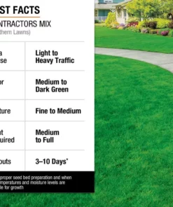 Vigoro 20 lbs. Contractor's Grass Seed Southern Mix with Water Saver Seed Coating -Vigoro sales Store vigoro grass seed 25692 1f 1000