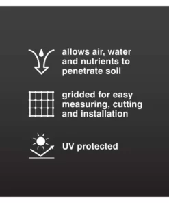 Vigoro 6 ft. x 100 ft. 3 oz. Woven Weed Barrier -Vigoro sales Store vigoro landscape fabric 46613 c3 1000