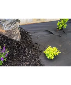 Vigoro 4 ft. x 100 ft. Weed Barrier Landscape Fabric -Vigoro sales Store vigoro landscape fabric nmv04100b 1f 1000