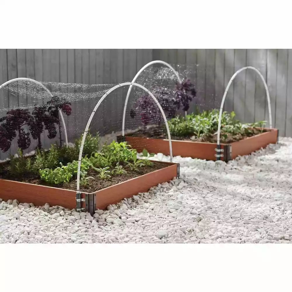 Vigoro 14 ft. x 45 ft. UV Treated Polypropylene Bird Block Netting and Barrier 4 Vigoro 14 ft. x 45 ft. UV Treated Polypropylene Bird Block Netting and Barrier - Image 2