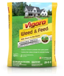 Vigoro 14.6 lbs. 5,000 sq. ft. Weed and Feed Weed Killer Plus Lawn Fertilizer