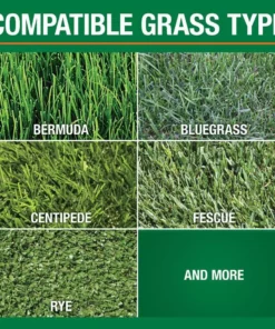 Vigoro Super Green 16 lbs. 6,220 sq. ft. Lawn Fertilizer with 5% Iron for Green Grass -Vigoro sales Store vigoro lawn fertilizers 62201 4f 1000