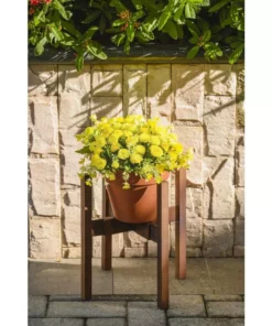Vigoro Wood Open Frame Plant Stand -Vigoro sales Store vigoro plant stands 710129910 4f 1000