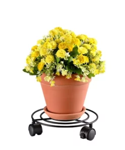 Vigoro 10 in. OPP Metal Wire Plant Caddy -Vigoro sales Store vigoro planter caddies 710266500 44 1000