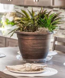 Vigoro 16 in. Heavy Duty Planter Saucer 10 Vigoro 16 in. Heavy Duty Planter Saucer -Vigoro sales Store vigoro planter saucers sp16vg 1f 1000