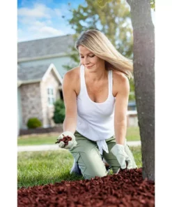 Vigoro 37.5 cu. ft. Red Recycled Rubber Mulch (25 Bags) -Vigoro sales Store vigoro rubber mulch gn15rd25 fa 1000